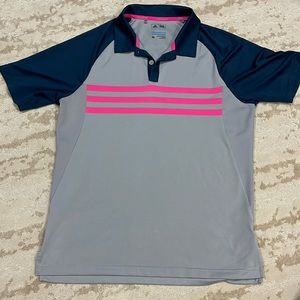 Adidas Mens golf polo- Size M- Climacool. No flaws!